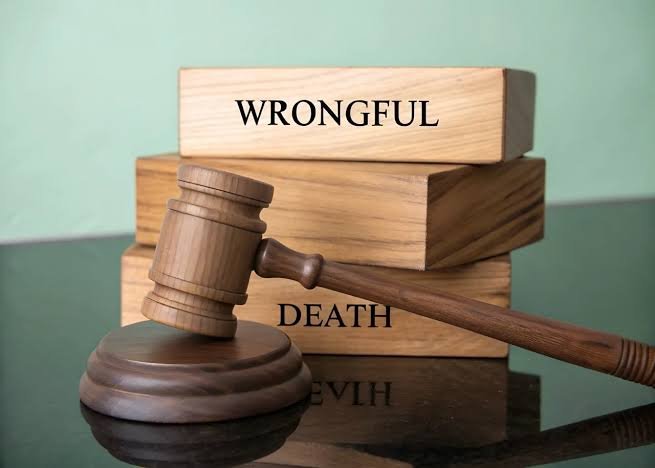 A wooden gavel resting in front of stacked blocks reading "Wrongful Death," representing Wrongful Death Miami Florida legal services.